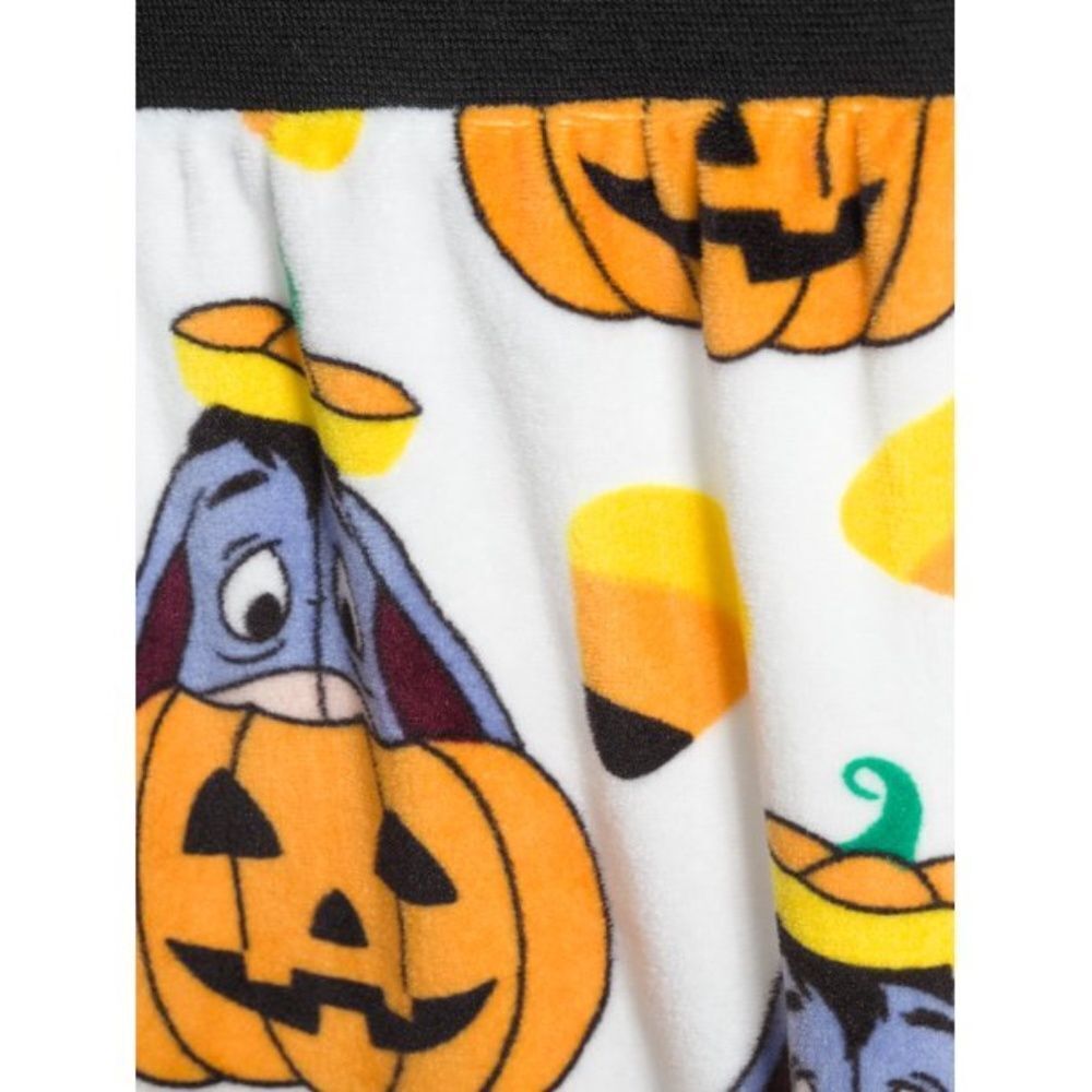 Disney Eeyore Jogger Pajama Loungewear Pants Plush Halloween Eeyore Pumpkin 3X - Picture 2 of 11